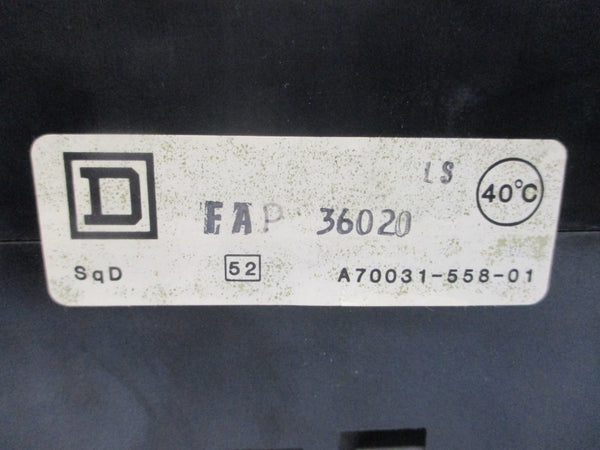 SQUARE D FAP36020 600V 20A NSNP