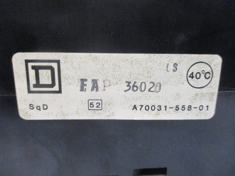 SQUARE D FAP36020 600V 20A NSNP