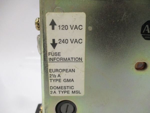 ALLEN BRADLEY 2705-P21J1 SER. B F/W A 120/240VAC 2A UNMP