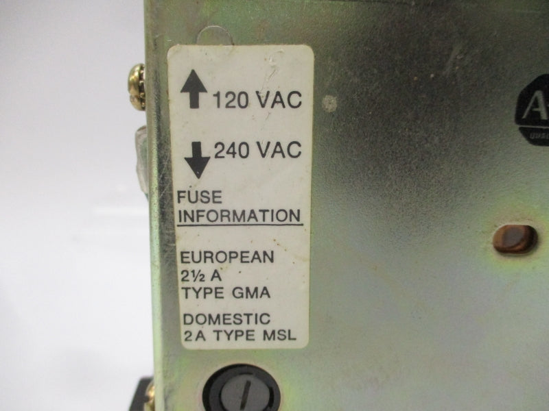 ALLEN BRADLEY 2705-P21J1 SER. B F/W A 120/240VAC 2A UNMP