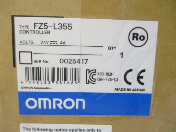 OMRON FZ5-L355 24V 4A NSMP
