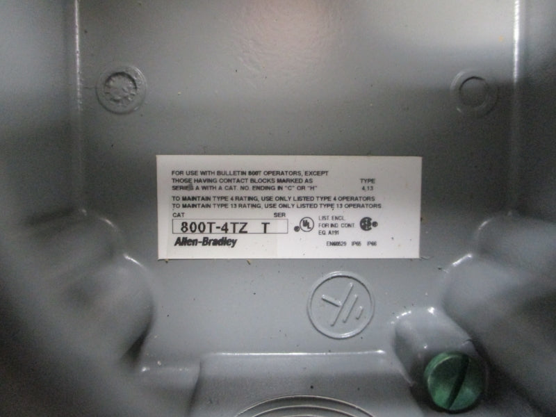 INDUSTRIAL SPARE PART 800T-4TZ SER. T (BR/WH) NSMP