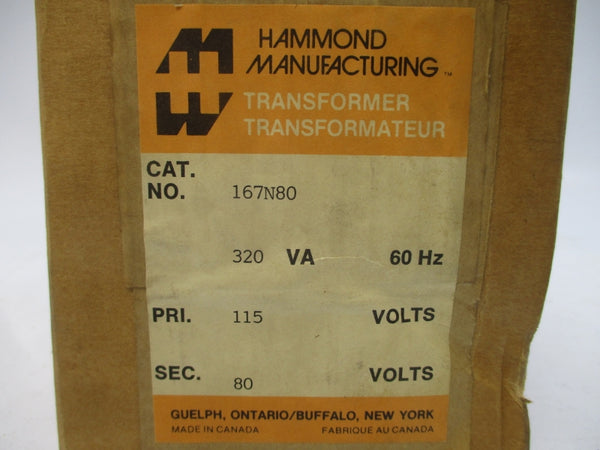 HAMMOND 167N80 115V NSFS