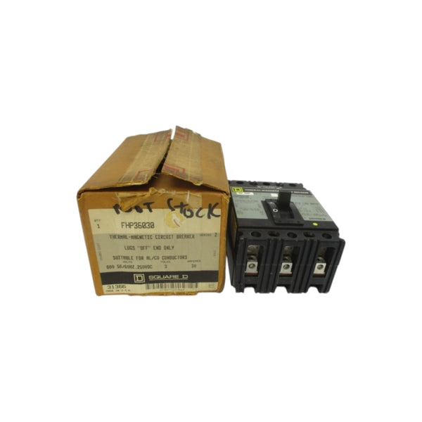 SQUARE D FHP36030 SER. 2 600V 30A NSMP
