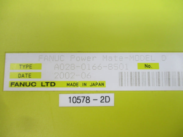 FANUC A02B-0166-B501 UNMP