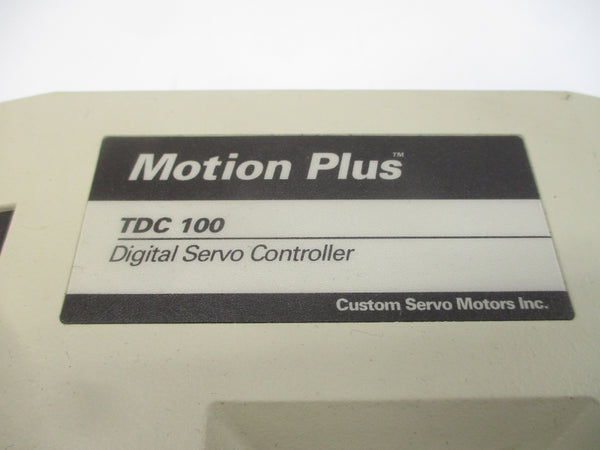 CUSTOM SERVO MOTORS TDC100 429577-04 90-264VAC UNMP