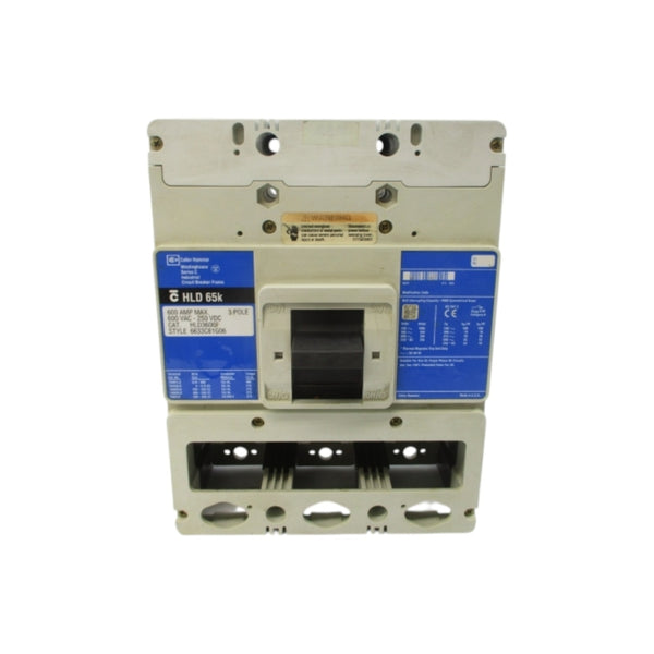 CUTLER HAMMER HLD3600F 6633C81G06 SER. C 600VAC 600A NSNP