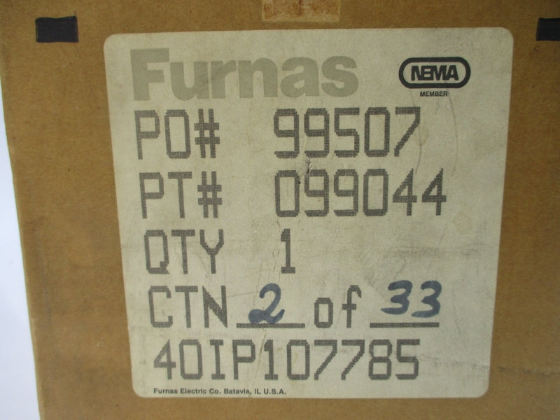 FURNAS 40IP107785 SER. A 220-240V NSMP