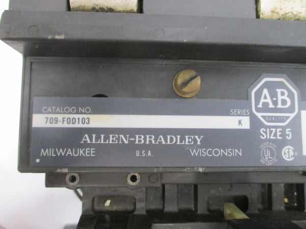 ALLEN BRADLEY 709-FOD103 SER. K 110/120V UNMP