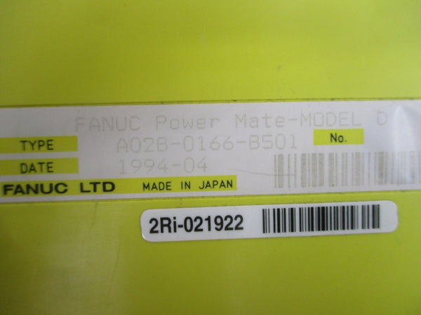FANUC A02B-0166-B501 24VDC 5.0A UNMP