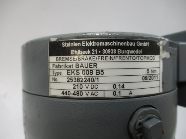 BAUER G072-10/DK64-163L-AS/M 460V 0.64A NSNP