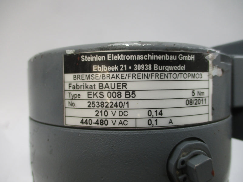 BAUER G072-10/DK64-163L-AS/M 460V 0.64A NSNP