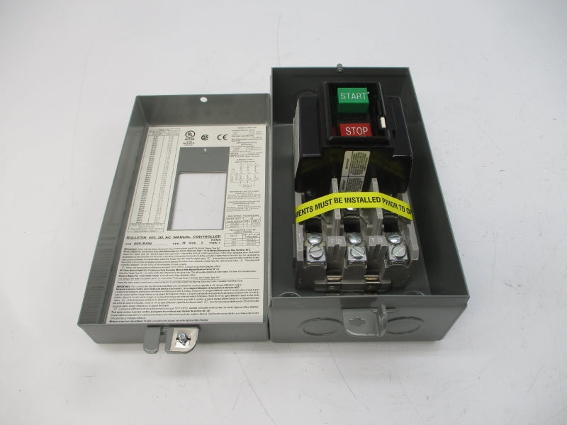 ALLEN BRADLEY 609-BAW SER. H 600V NSNP
