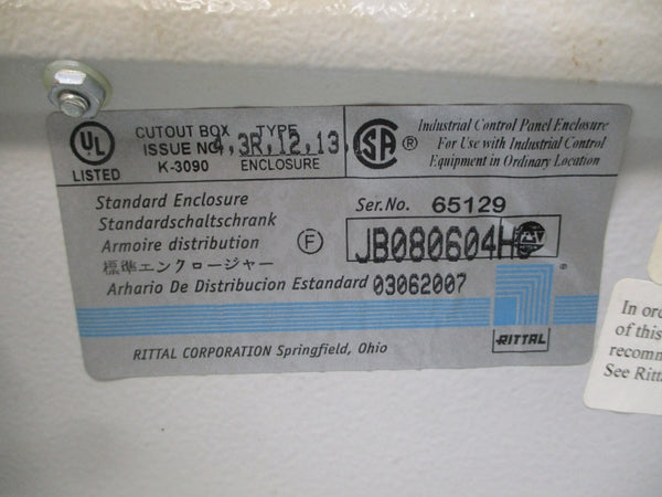 RITTAL JB080604H NSNP