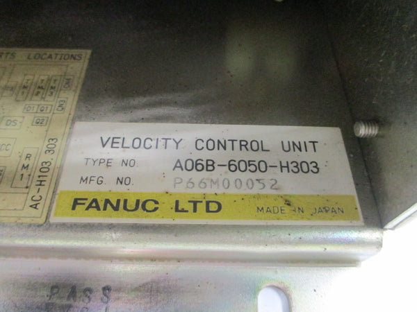 FANUC A06B-6050-H303 UNMP
