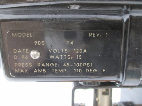 WORCESTER 1/2CPT5166T150A03R4 90S 1539N4R3 120V 45-100PSI REV. 1 1/2" NSNP