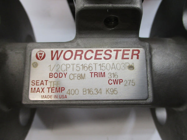 WORCESTER 1/2CPT5166T150A03R4 90S 1539N4R3 120V 45-100PSI REV. 1 1/2" NSNP