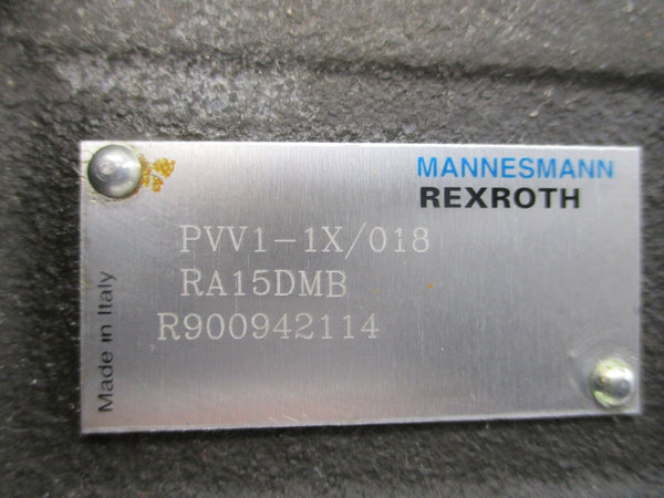 REXROTH PVV1-1X/018 R900942114 NSNP