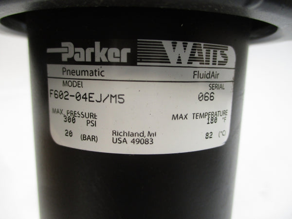 PARKER F602-04EJ/M5 300PSI 1/2" NSMP