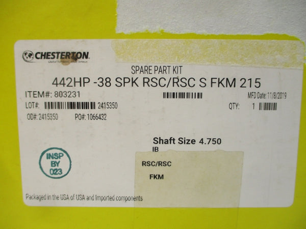 CHESTERTON 442HP 803231 4.750" NSFS