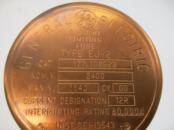 GENERAL ELECTRIC EJ-2 177L108G23 2400/2540V NSMP