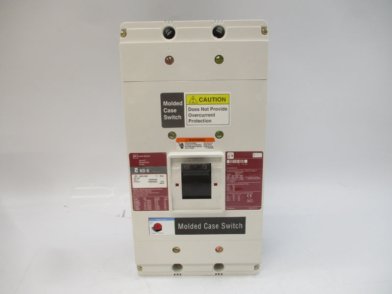 CUTLER HAMMER ND3800WK 1488D07G51 SER. C 600VAC 800A NSMP