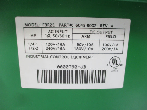 CONTROL TECHNIQUES F3R2E 6045-8002 120/240VAC 16A REV. A UNMP