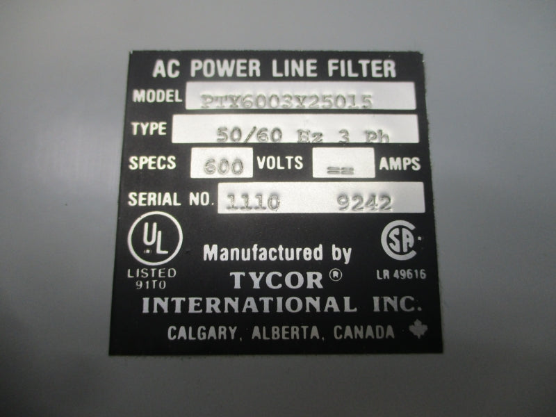 TYCOR PTY6003Y25015 600V NSNP