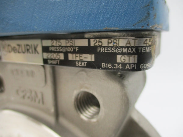 DEZURIK 2097003R002 9711232 SIZE 4 275PSI UNMP