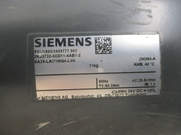 SIEMENS 1LA7070-4AB92-Z 2KJ3732-5CD11-4AB1-Z 230/400-460V 1.30/0.75-0.67A NSNP