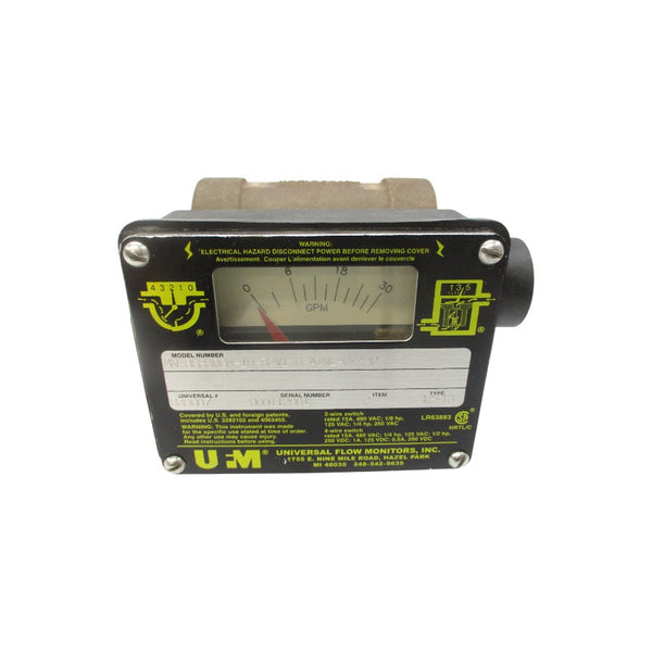 UNIVERSAL FLOW MONITORS MN-BSB30GM-10-32V1.0-A1NL-C-24U 480VAC 15A NSNP