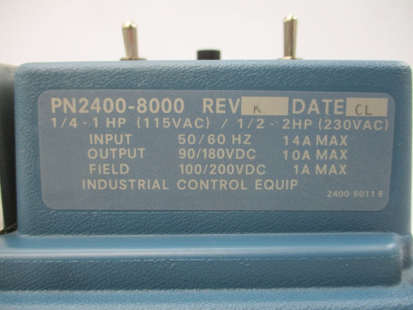 BROWNING LWS25/200 PN2400-8000 115/230VAC 14A REV. K NSNP