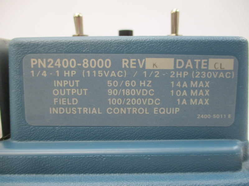 BROWNING LWS25/200 PN2400-8000 115/230VAC 14A REV. K NSNP