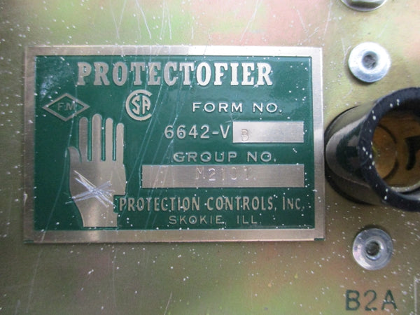 PROTECTION CONTROLS 6642-VB UNMP