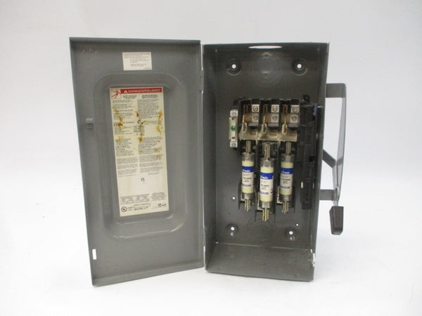 SQUARE D D323N SER. F03 240VAC 100A UNMP