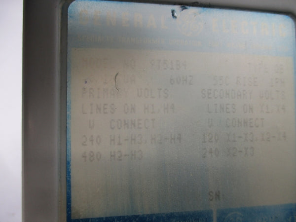 GENERAL ELECTRIC 9T51B4 240/480V UNMP