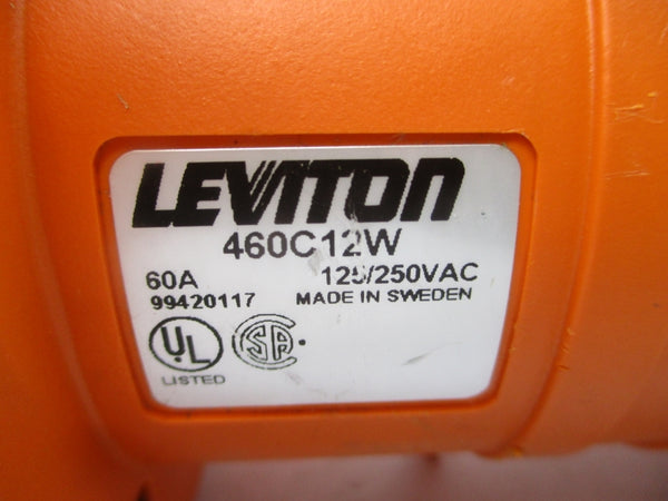 LEVITON 460C12W 125/250VAC 60A NSNP