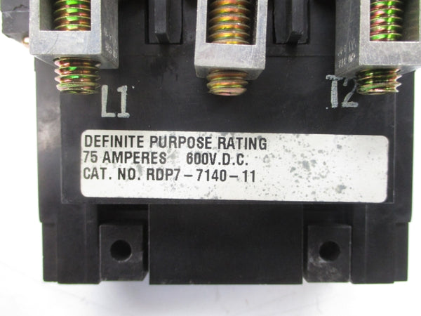 RELIANCE ELECTRIC 78091-51R RDP7-7140-11 120V 75A NSMP