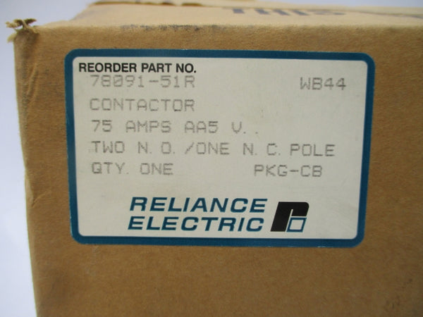 RELIANCE ELECTRIC 78091-51R RDP7-7140-11 120V 75A NSMP
