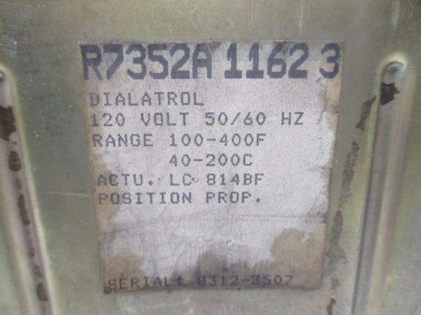 HONEYWELL R7352A1162 120/240VAC .1/.2A 100-400'F UNMP