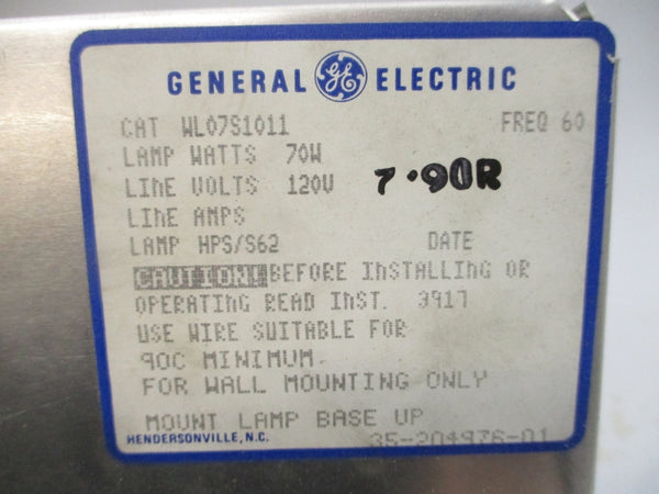 GENERAL ELECTRIC WL07S1011 120V (NO BULB) NSNP