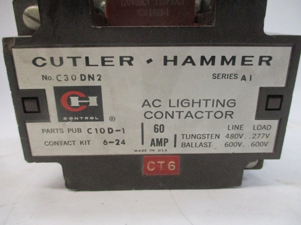 CUTLER HAMMER C30DN2 SER. A1 110/120V 60A UNMP