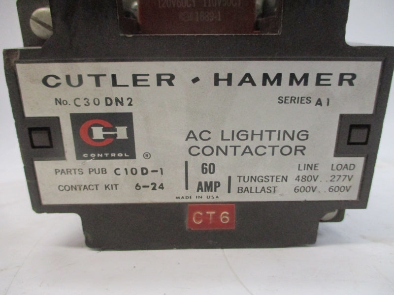 CUTLER HAMMER C30DN2 SER. A1 110/120V 60A UNMP