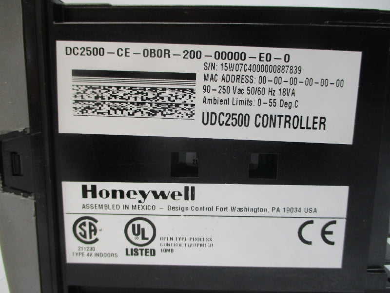 HONEYWELL DC2500-CE-0B0R-200-00000-E0-0 90-250VAC NSMP