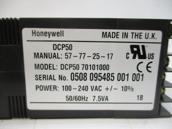 HONEYWELL DCP5070101000 100-240VAC 2A NSMP