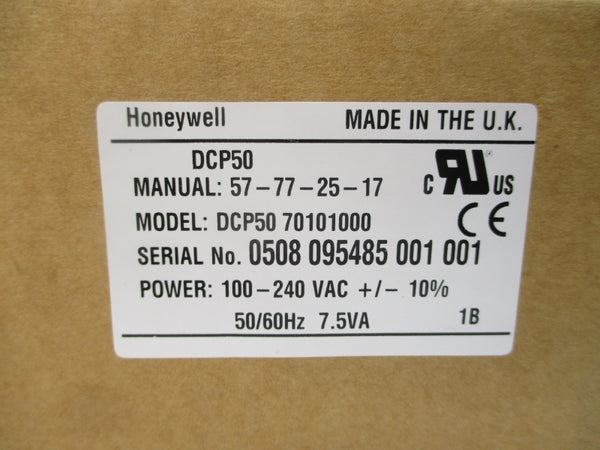 HONEYWELL DCP5070101000 100-240VAC 2A NSMP