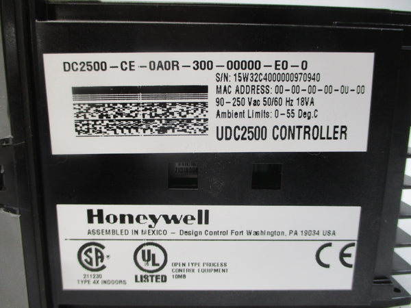 HONEYWELL DC2500-CE-0A0R-300-00000-E0-0 90-250VAC NSMP