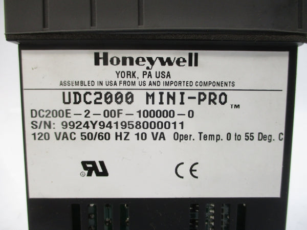 HONEYWELL DC200E-2-00F-100000-0 120VAC NSNP
