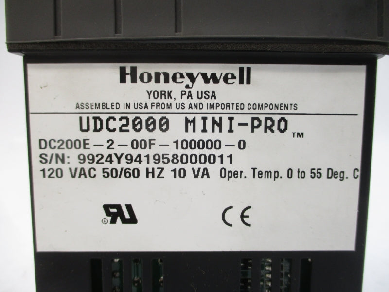 HONEYWELL DC200E-2-00F-100000-0 120VAC NSNP