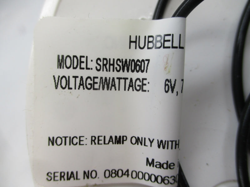 HUBBELL SRHSW0607 6V NSMP